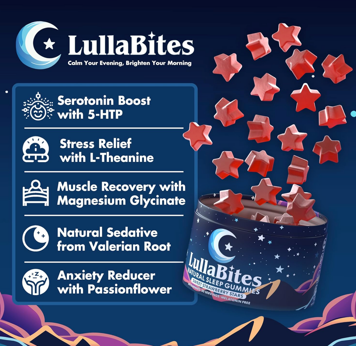 Gomitas naturales para dormir