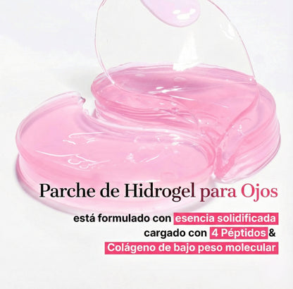 Parches de hidrogel ocular con colágeno y péptidos